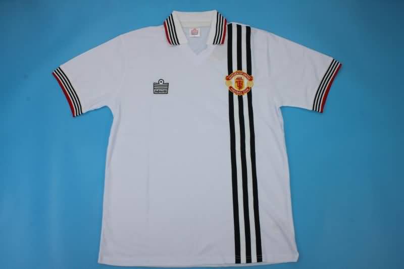 Thailand Quality(AAA) 1975/80 Manchester United Away Retro Soccer Jersey