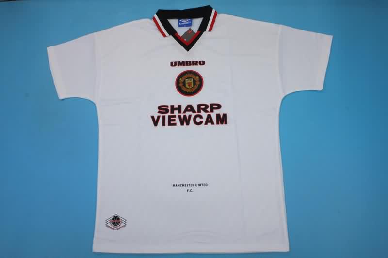 Thailand Quality(AAA) 1996/97 Manchester United Away Soccer Jersey