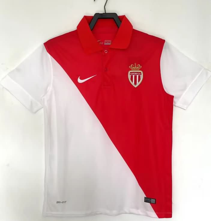 Thailand Quality(AAA) 2014/15 Monaco Home Retro Soccer Jersey