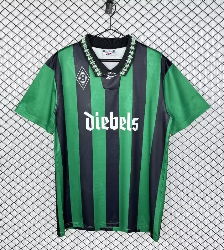 Thailand Quality(AAA) 1995/96 Monchengladbach Away Retro Soccer Jersey