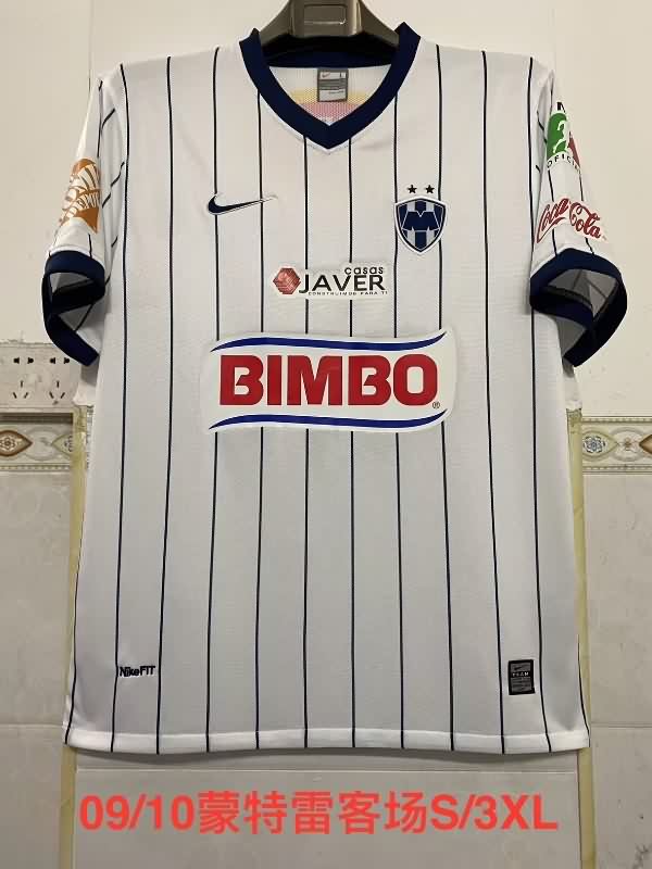 Thailand Quality(AAA) 2009/10 Monterrey Away Retro Soccer Jersey