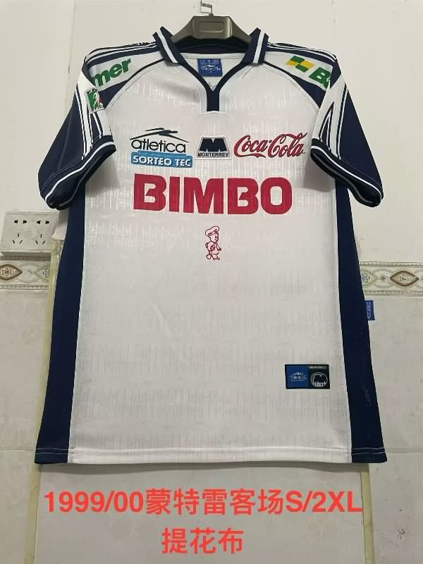 Thailand Quality(AAA) 1999/00 Monterrey Away Retro Soccer Jersey