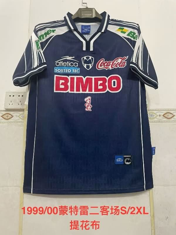 Thailand Quality(AAA) 1999/00 Monterrey Third Retro Soccer Jersey