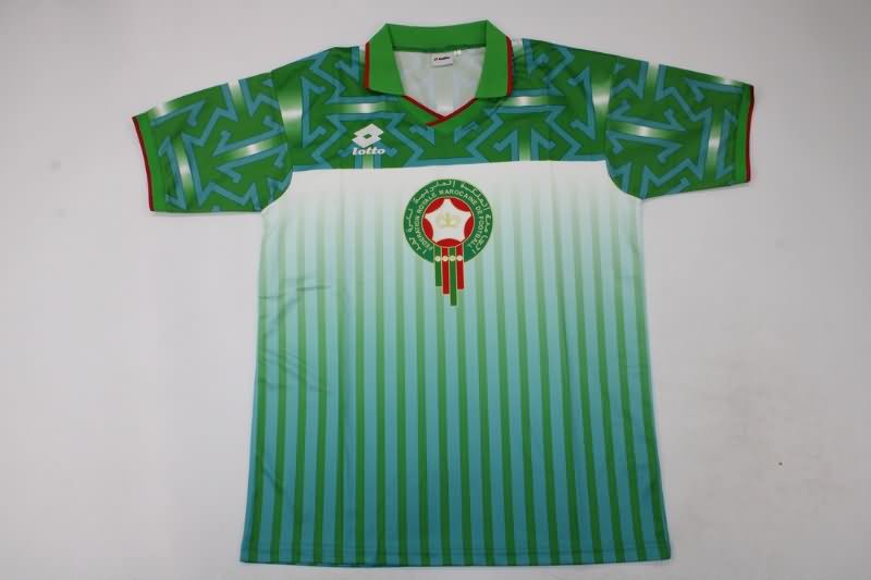 Thailand Quality(AAA) 1994/95 Morocco Away Retro Soccer Jersey