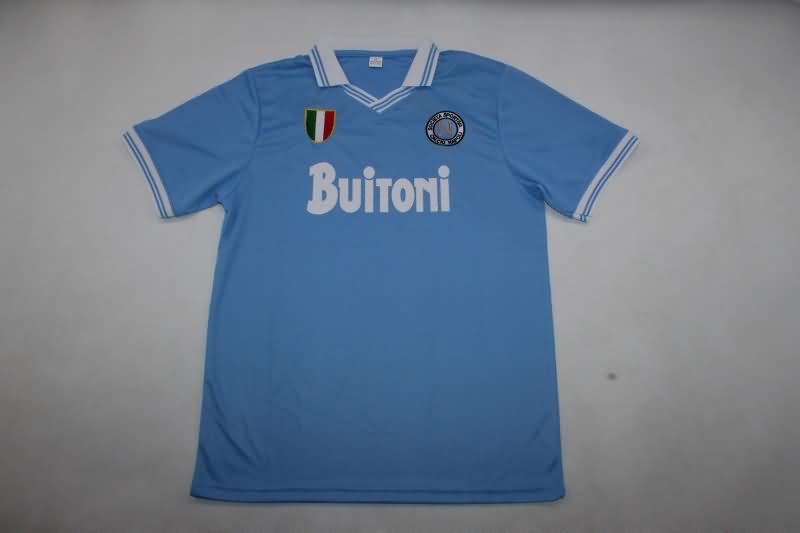 Thailand Quality(AAA) 1986/87 Napoli Special Retro Soccer Jersey