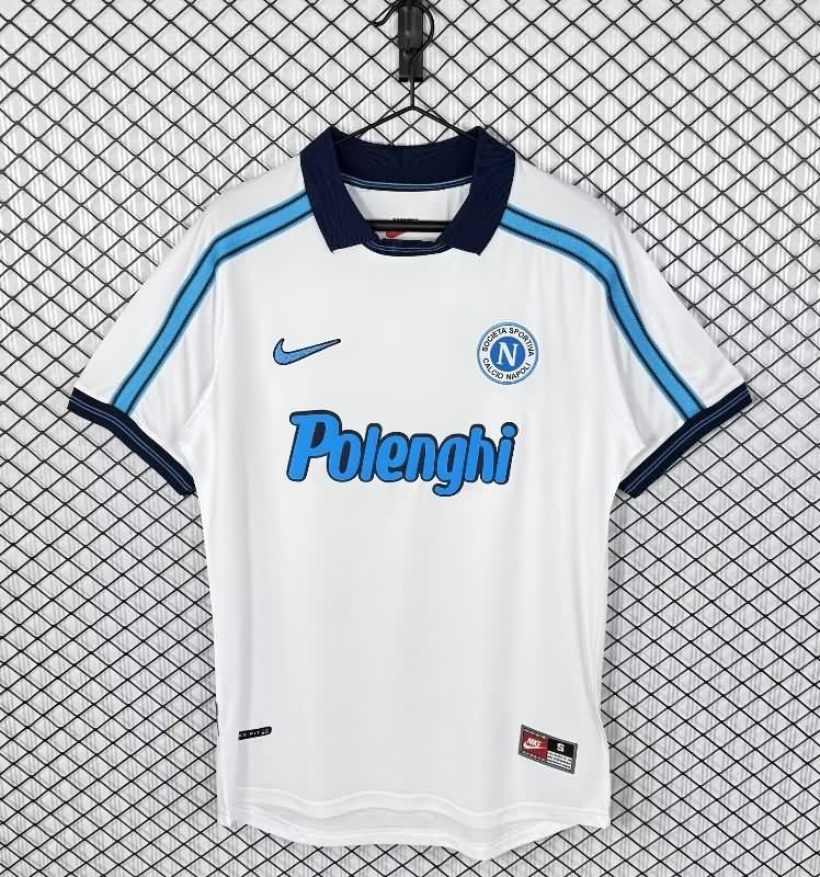 Thailand Quality(AAA) 1998/99 Napoli Away Retro Soccer Jersey