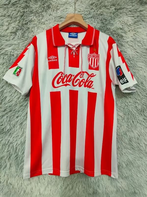 Thailand Quality(AAA) 1995/96 Necaxa Home Retro Soccer Jersey