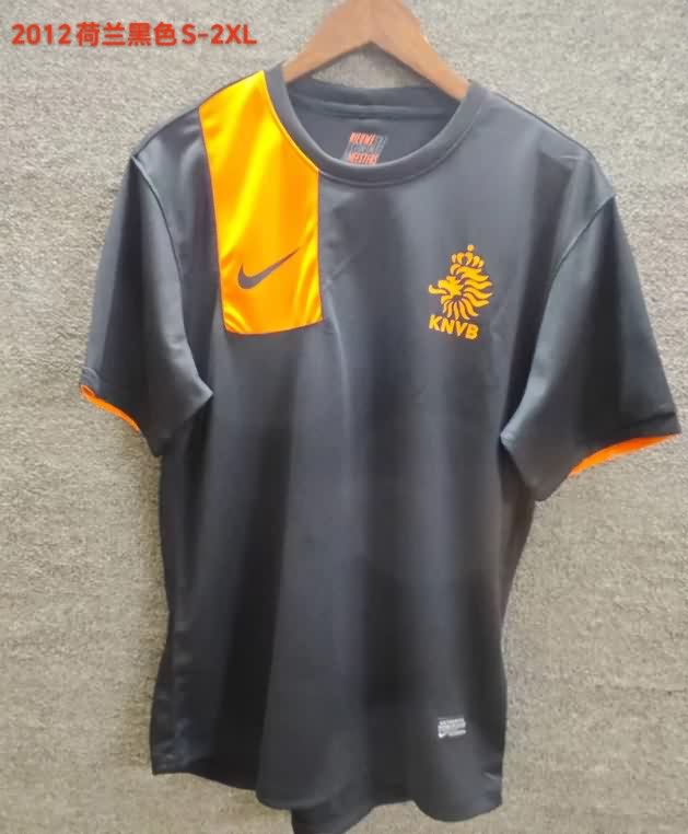 Thailand Quality(AAA) 2012 Netherlands Away Retro Soccer Jersey