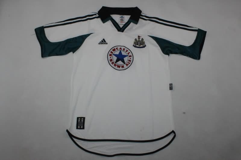Thailand Quality(AAA) 1999/00 Newcastle United Away Retro Soccer Jersey