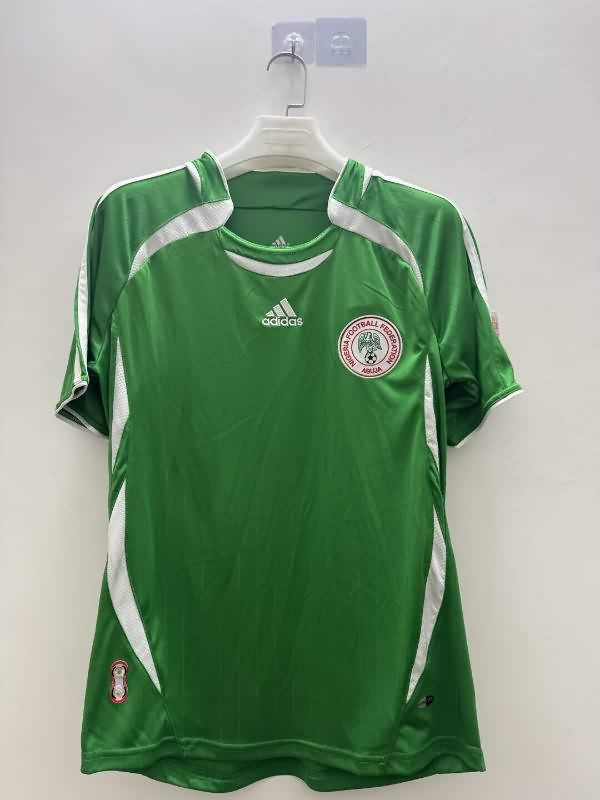 Thailand Quality(AAA) 2006 Nigeria Home Retro Soccer Jersey