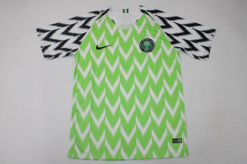 Thailand Quality(AAA) 2018 Nigeria Retro Home Soccer Jersey