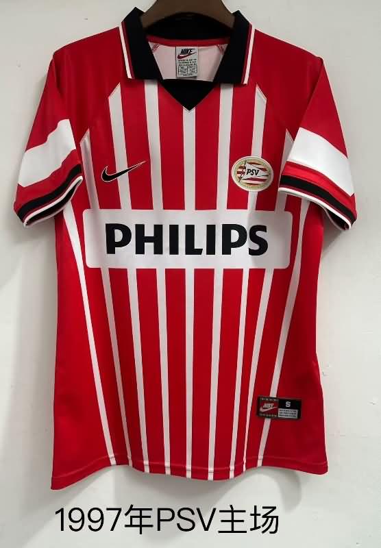 Thailand Quality(AAA) 1997/98 PSV Eindhoven Home Retro Soccer Jersey