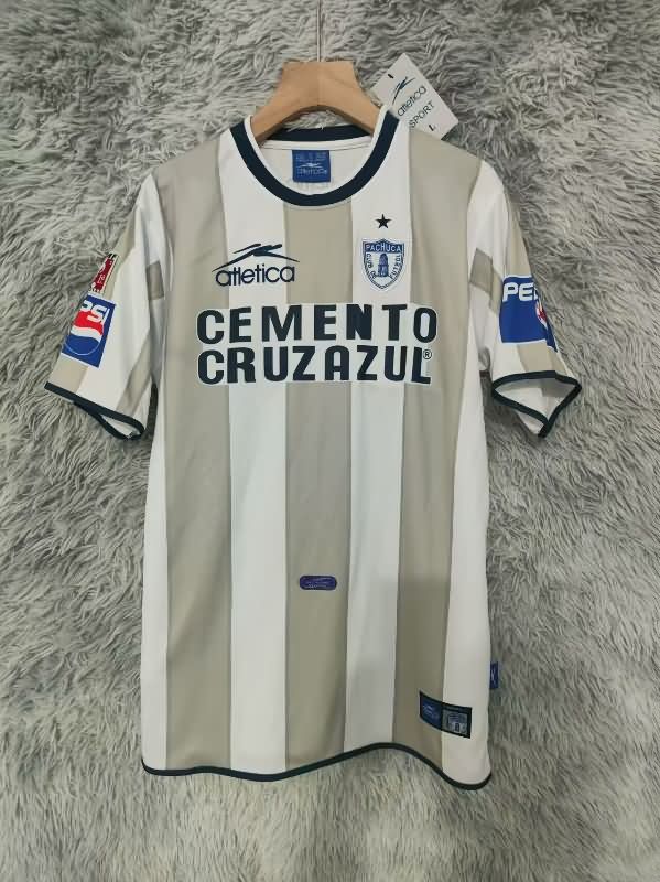 Thailand Quality(AAA) 2001/02 Pachuca Away Retro Soccer Jersey