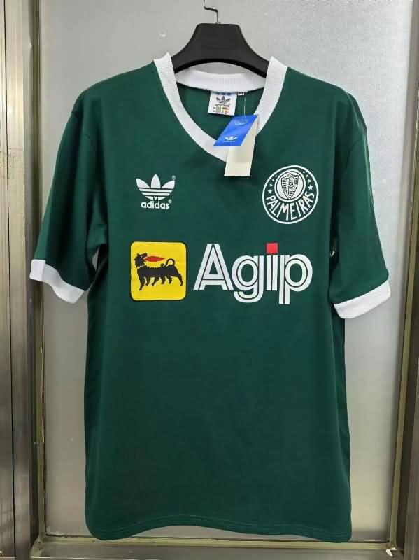 Thailand Quality(AAA) 1987/88 Palmeiras Home Retro Soccer Jersey