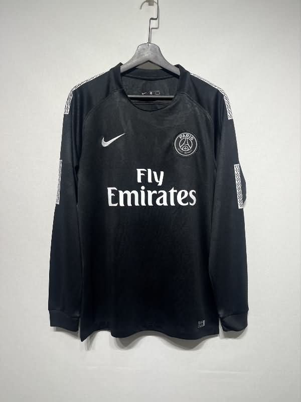 Thailand Quality(AAA) 2017/18 Paris St Germain Third Retro Long Sleeve Soccer Jersey