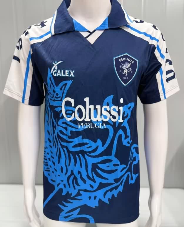Thailand Quality(AAA) 1997/98 Perugia Away Retro Soccer Jersey