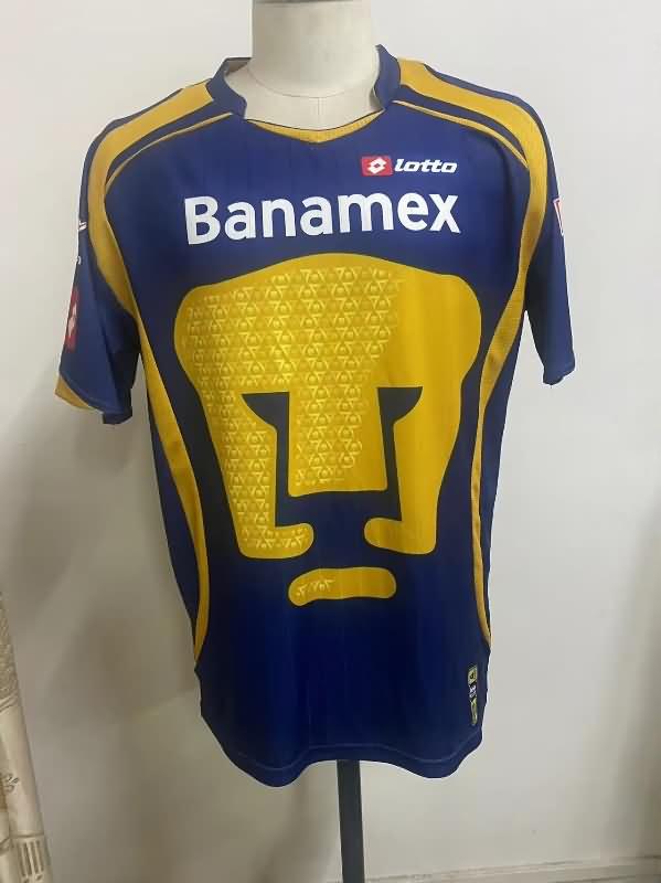 Thailand Quality(AAA) 2008 Pumas UNAM Away Retro Soccer Jersey