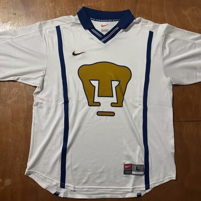 Thailand Quality(AAA) 1999/00 Pumas UNAM Home Retro Soccer Jersey