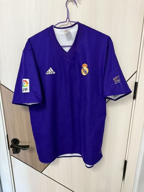 Thailand Quality(AAA) 2002/03 Real Madrid Third Retro Soccer Jersey