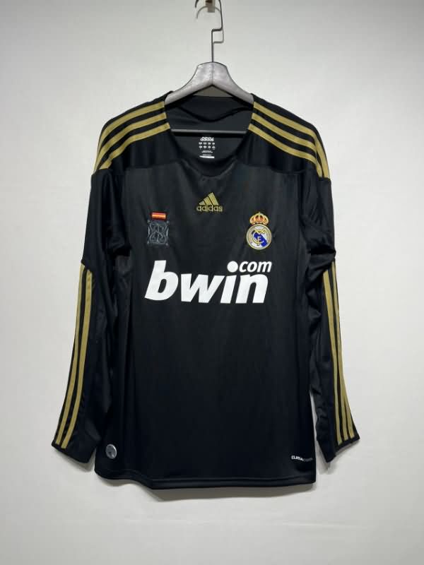 Thailand Quality(AAA) 2009/10 Real Madrid Third Retro Long Sleeve Soccer Jersey