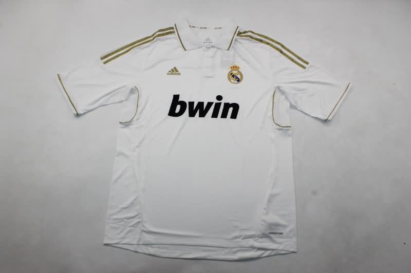 Thailand Quality(AAA) 2011/12 Real Madrid Home Retro Soccer Jersey (Player)