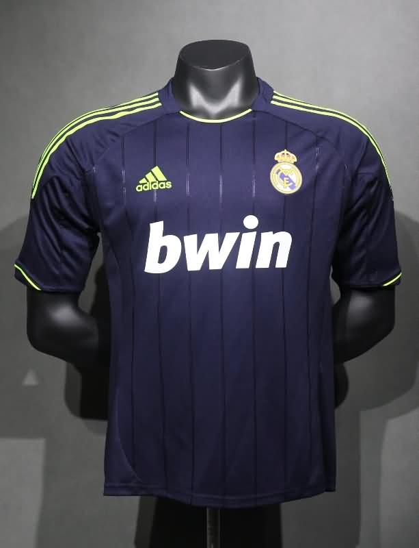 Thailand Quality(AAA) 2012/13 Real Madrid Away Retro Soccer Jersey (Player)