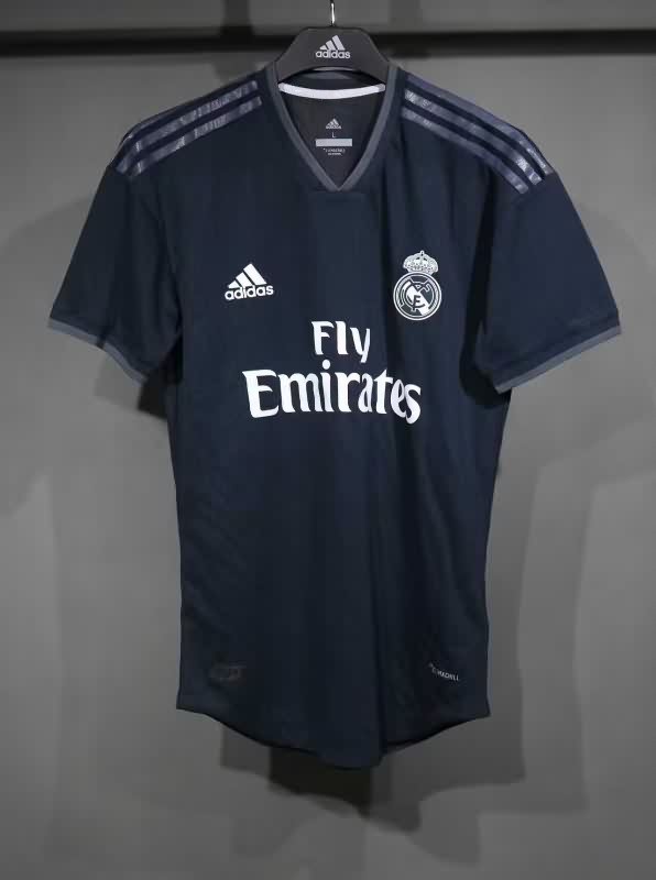 Thailand Quality(AAA) 2018/19 Real Madrid Away Retro Soccer Jersey (Player)