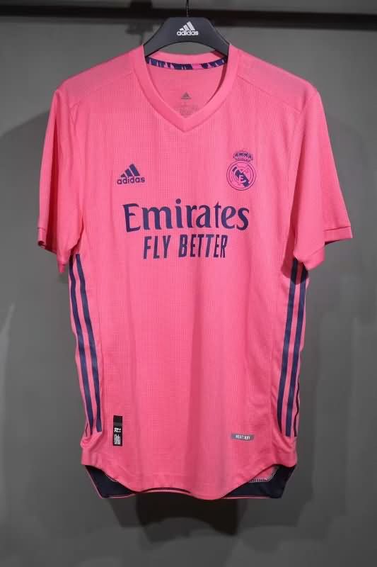 Thailand Quality(AAA) 2020/21 Real Madrid Away Retro Soccer Jersey (Player)