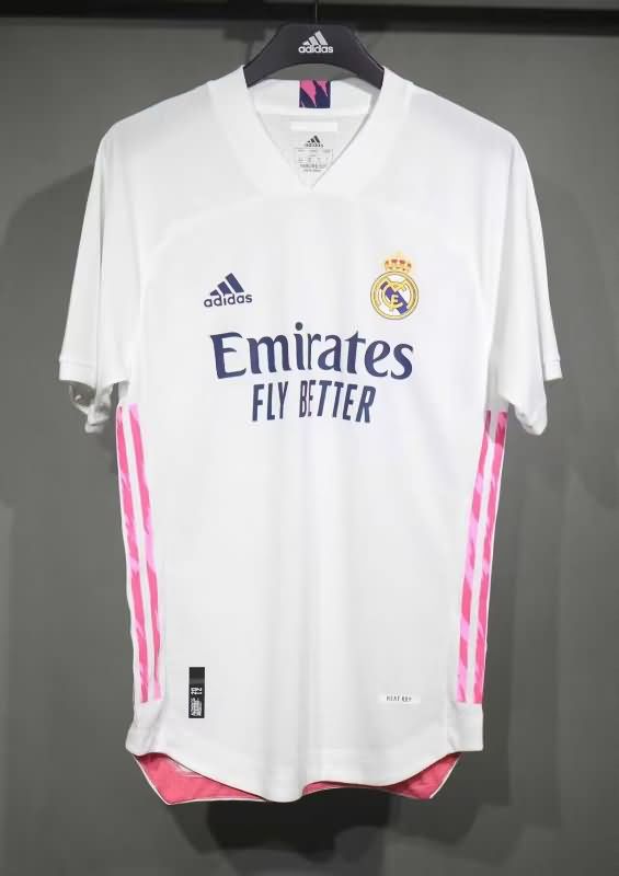 Thailand Quality(AAA) 2020/21 Real Madrid Home Retro Soccer Jersey (Player)