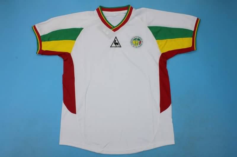 Thailand Quality(AAA) 2002 Senegal Away Retro Soccer Jersey