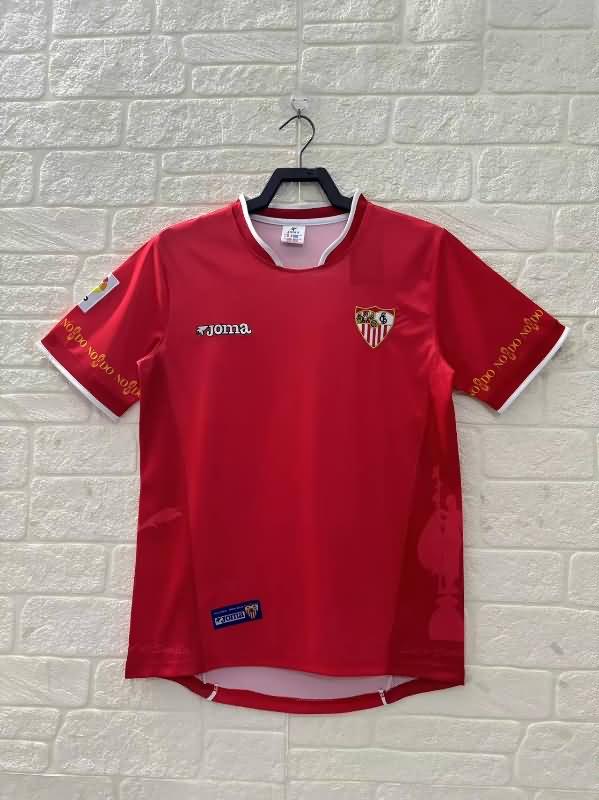 Thailand Quality(AAA) 2002/03 Sevilla Away Retro Soccer Jersey