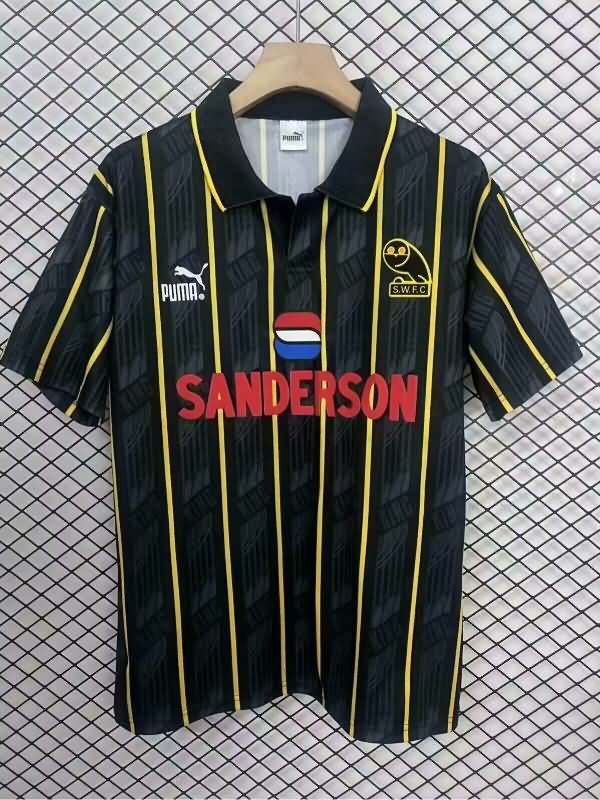 Thailand Quality(AAA) 1994/95 Sheffield Wednesday Away Retro Soccer Jersey