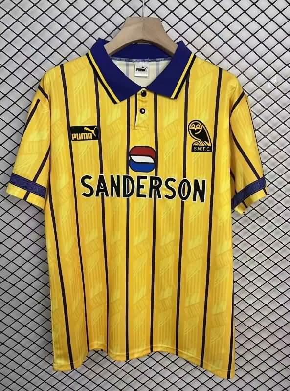 Thailand Quality(AAA) 1994/95 Sheffield Wednesday Third Retro Soccer Jersey