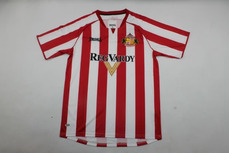 Thailand Quality(AAA) 2005/06 Sunderland Home Retro Soccer Jersey