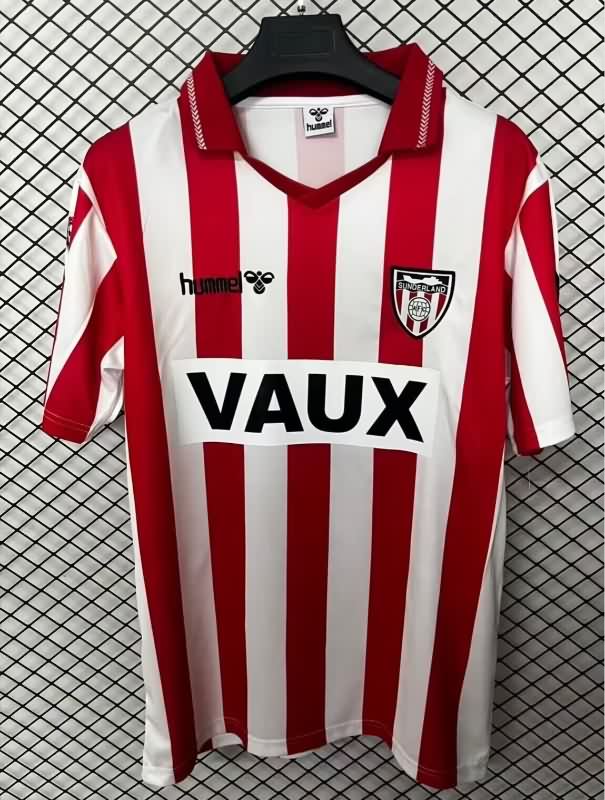 Thailand Quality(AAA) 1991/94 Sunderland Home Retro Soccer Jersey