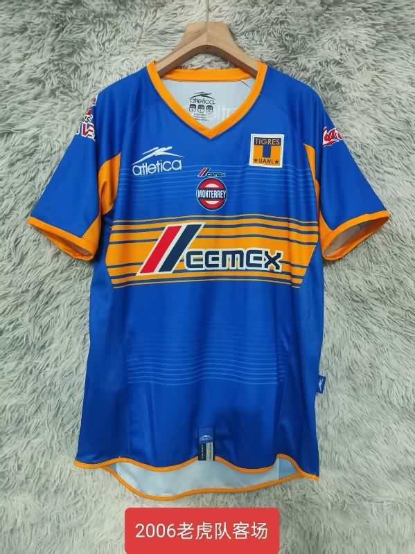 Thailand Quality(AAA) 2006 Tigres UANL Away Retro Soccer Jersey