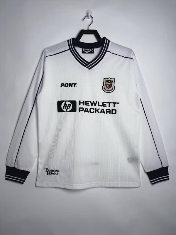 Thailand Quality(AAA) 1997/99 Tottenham Hotspur Home Long Sleeve Retro Soccer Jersey