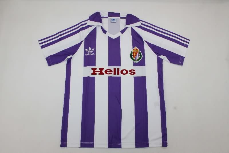 Thailand Quality(AAA) 1983/84 Valladolid Home Retro Soccer Jersey