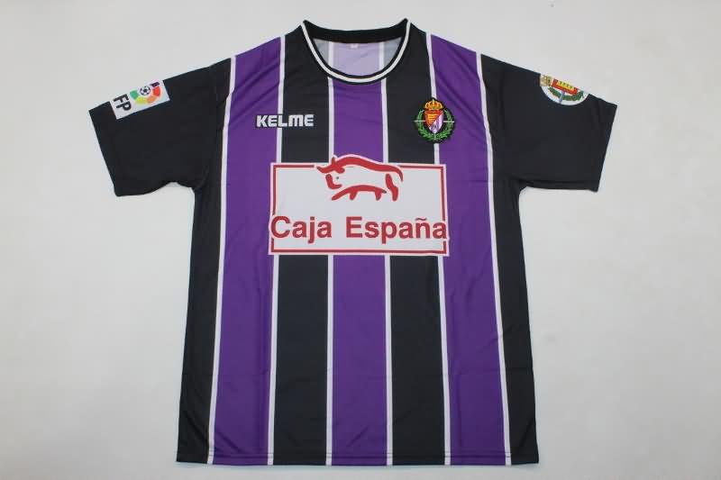 Thailand Quality(AAA) 1999/00 Valladolid Away Retro Soccer Jersey