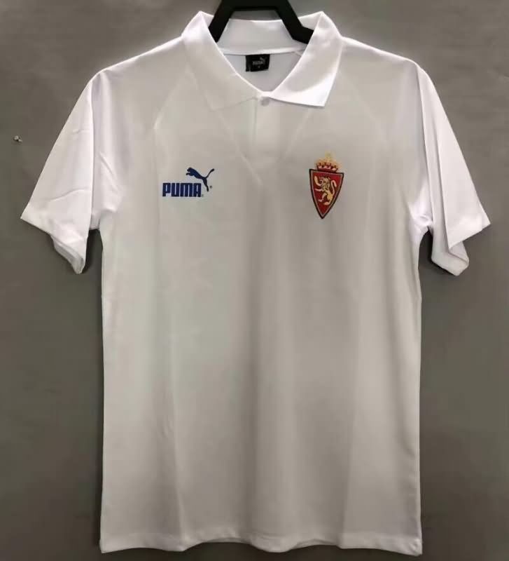 Thailand Quality(AAA) 1994/95 Zaragoza Home Retro Soccer Jersey