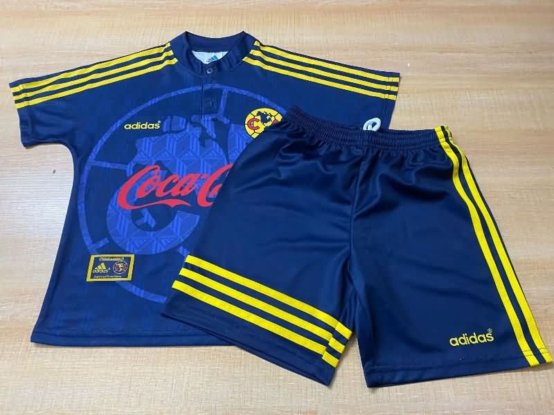 1998/99 Club America Away Kids Soccer Jersey And Shorts