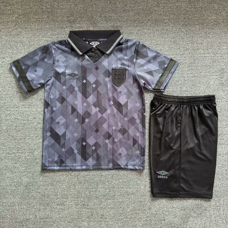 1990 England Special Kids Soccer Jersey And Shorts