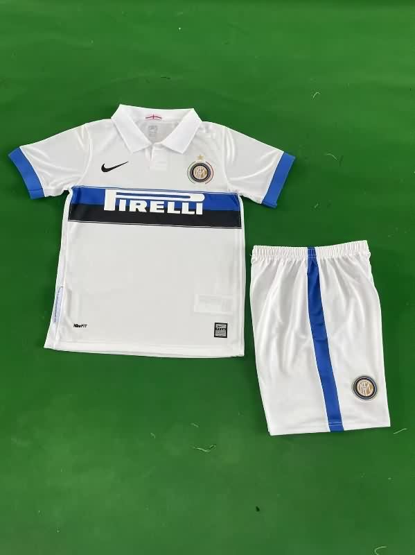 2009/10 Inter Milan Away Kids Soccer Jersey And Shorts
