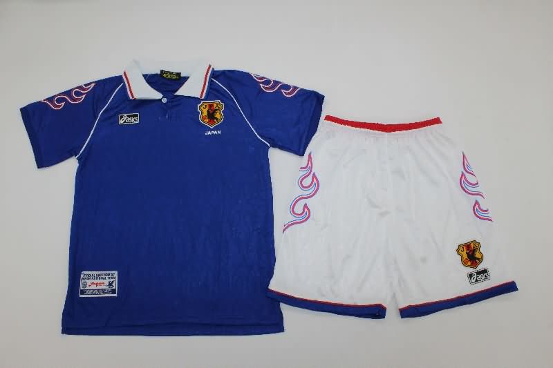1998 Japan Home Kids Soccer Jersey And Shorts
