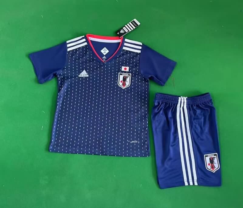 2018 Japan Home Kids Soccer Jersey And Shorts