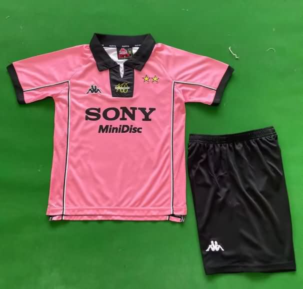 1997/98 Juventus Away Kids Soccer Jersey And Shorts